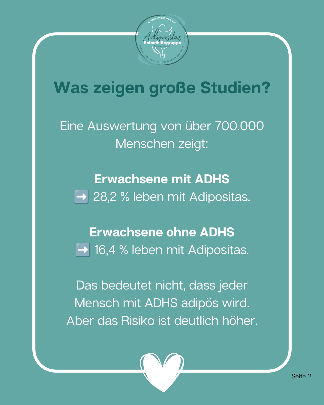 ADHS und Adipositas Adipositas Selbsthilfegruppe Rotenburg Wümme