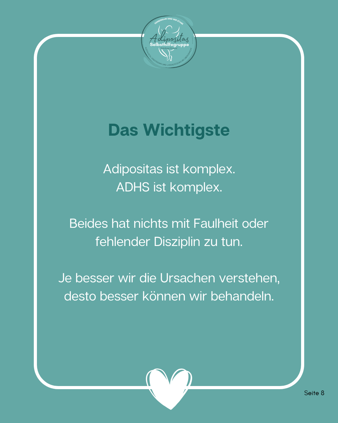 ADHS und Adipositas Adipositas Selbsthilfegruppe Rotenburg Wümme